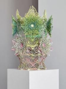 ASTRAL BLOOM WIRE ART SCULPTURE
