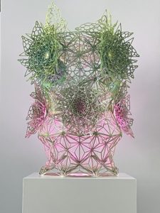 ASTRAL BLOOM WIRE ART SCULPTURE