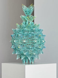 VERTEX CROWN WIRE ART SCULPTURE